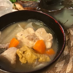 北海道　冬の郷土料理～カジカ汁